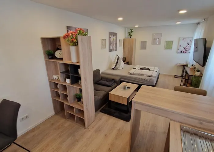 Maison d'hôtes Appartment-ferienwohnung Mit Kueche, Bad, Wlan, Klimaanlage, Modern Eingerichtet Roding