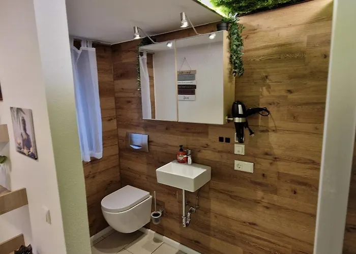 Appartment-ferienwohnung Mit Kueche, Bad, Wlan, Klimaanlage, Modern Eingerichtet Maison d'hôtes Roding